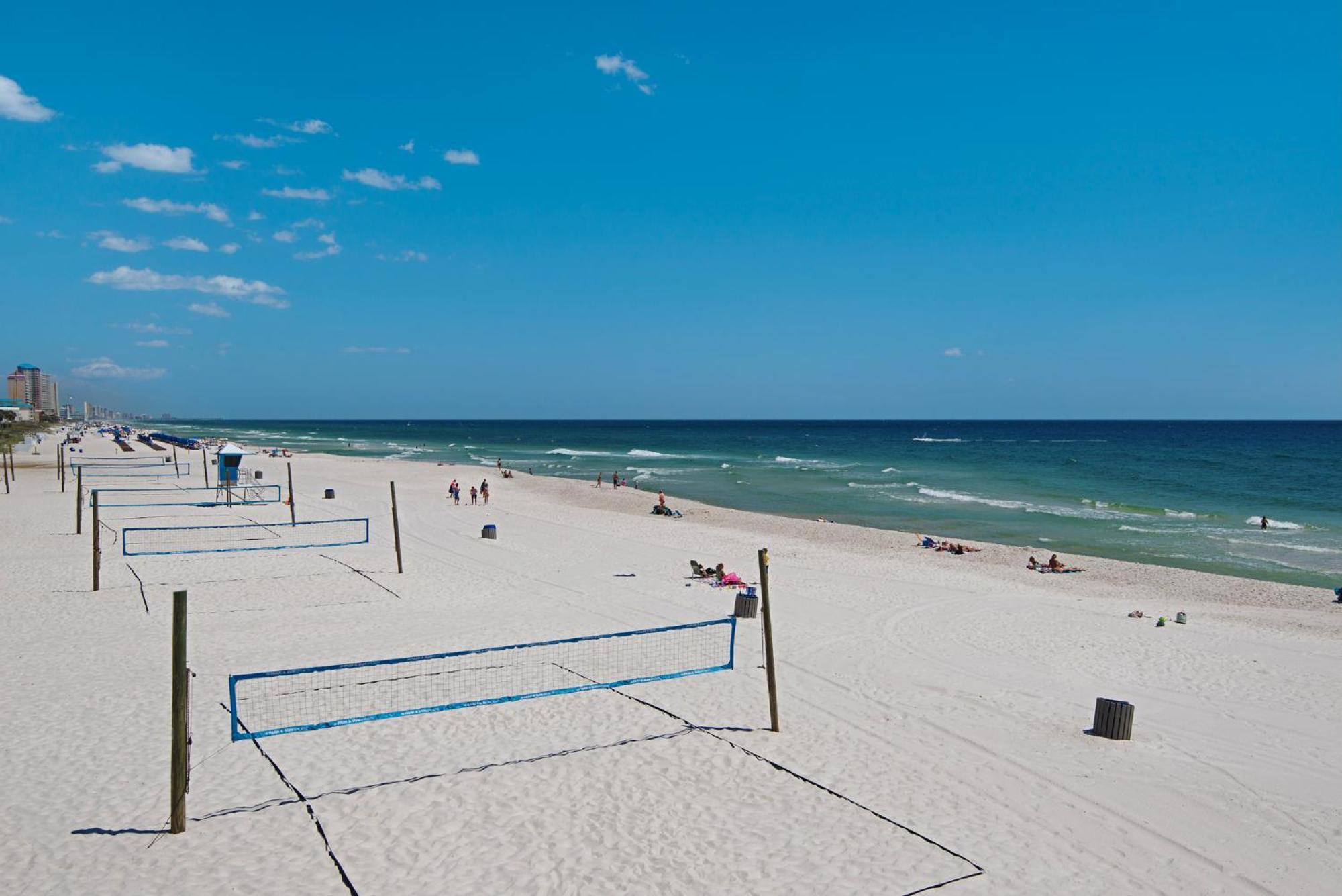 Gulf Front Master Br In Sunrise Beach With Amazing Views! Sleeps 7! Panama City Beach Exterior photo