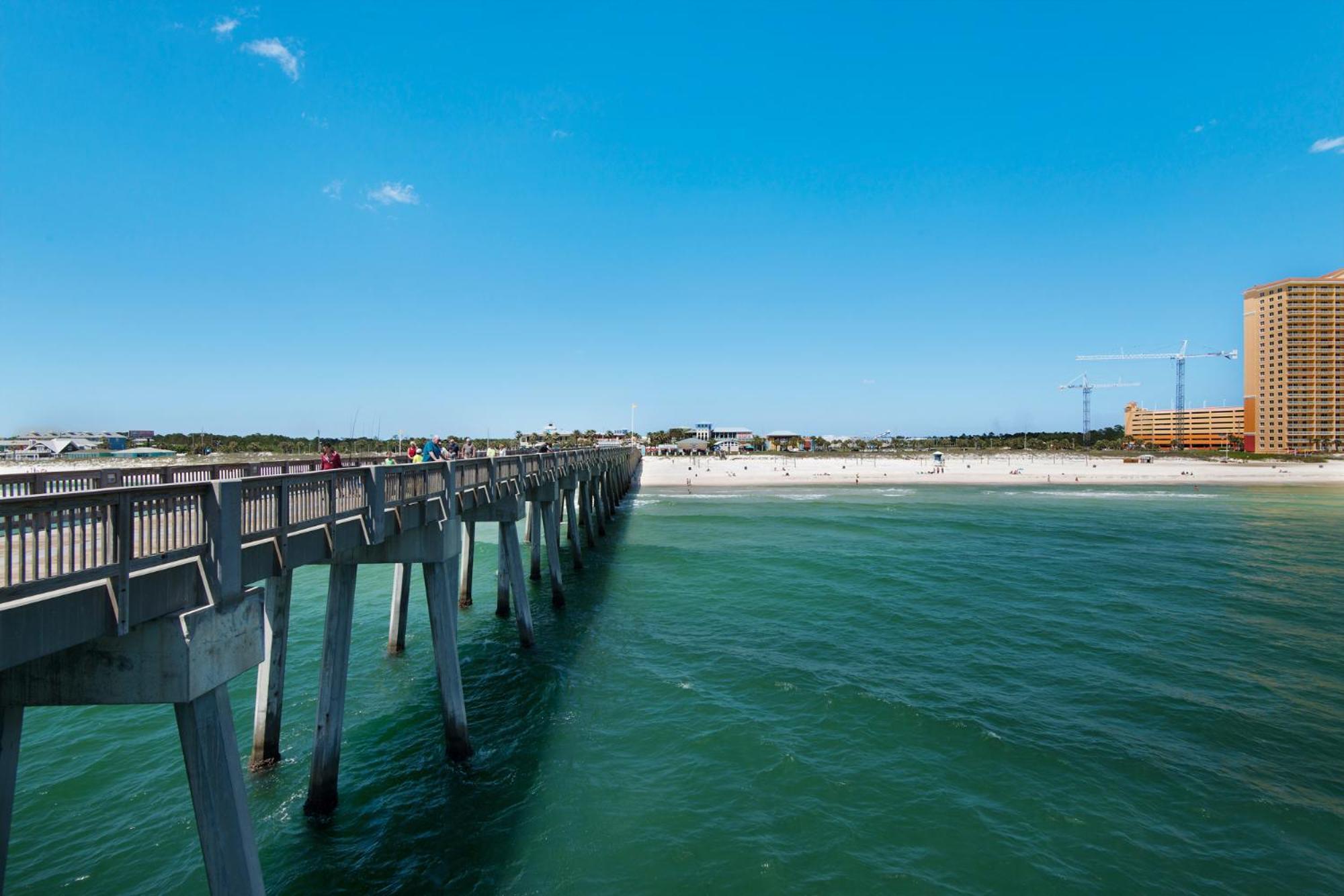 Gulf Front Master Br In Sunrise Beach With Amazing Views! Sleeps 7! Panama City Beach Exterior photo