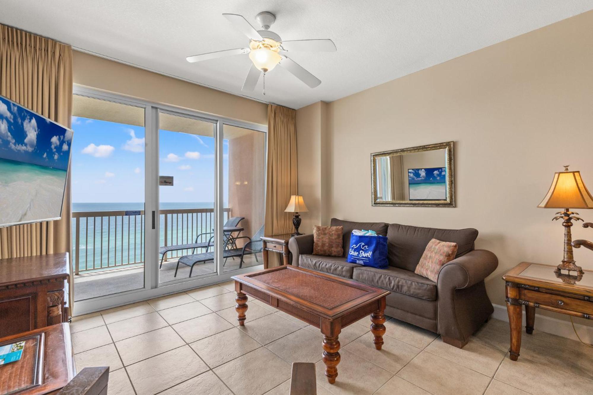 Gulf Front Master Br In Sunrise Beach With Amazing Views! Sleeps 7! Panama City Beach Exterior photo